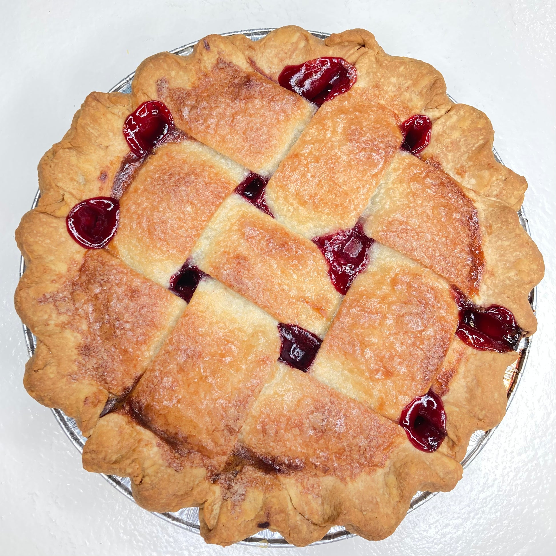 Cherry Lattice Pie