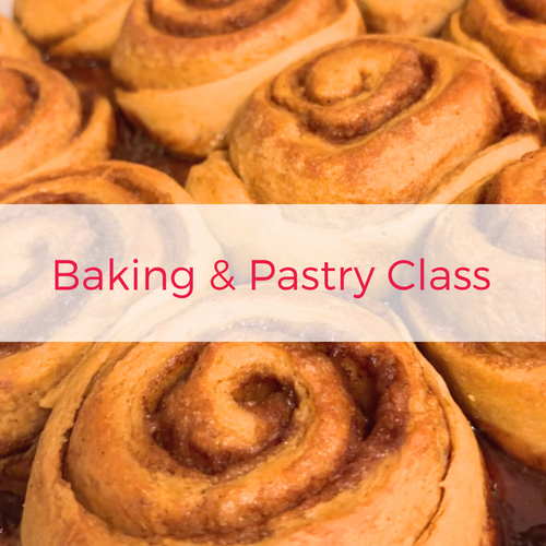 Baking & Pastry Class: Pumpkin Cinnamon Rolls