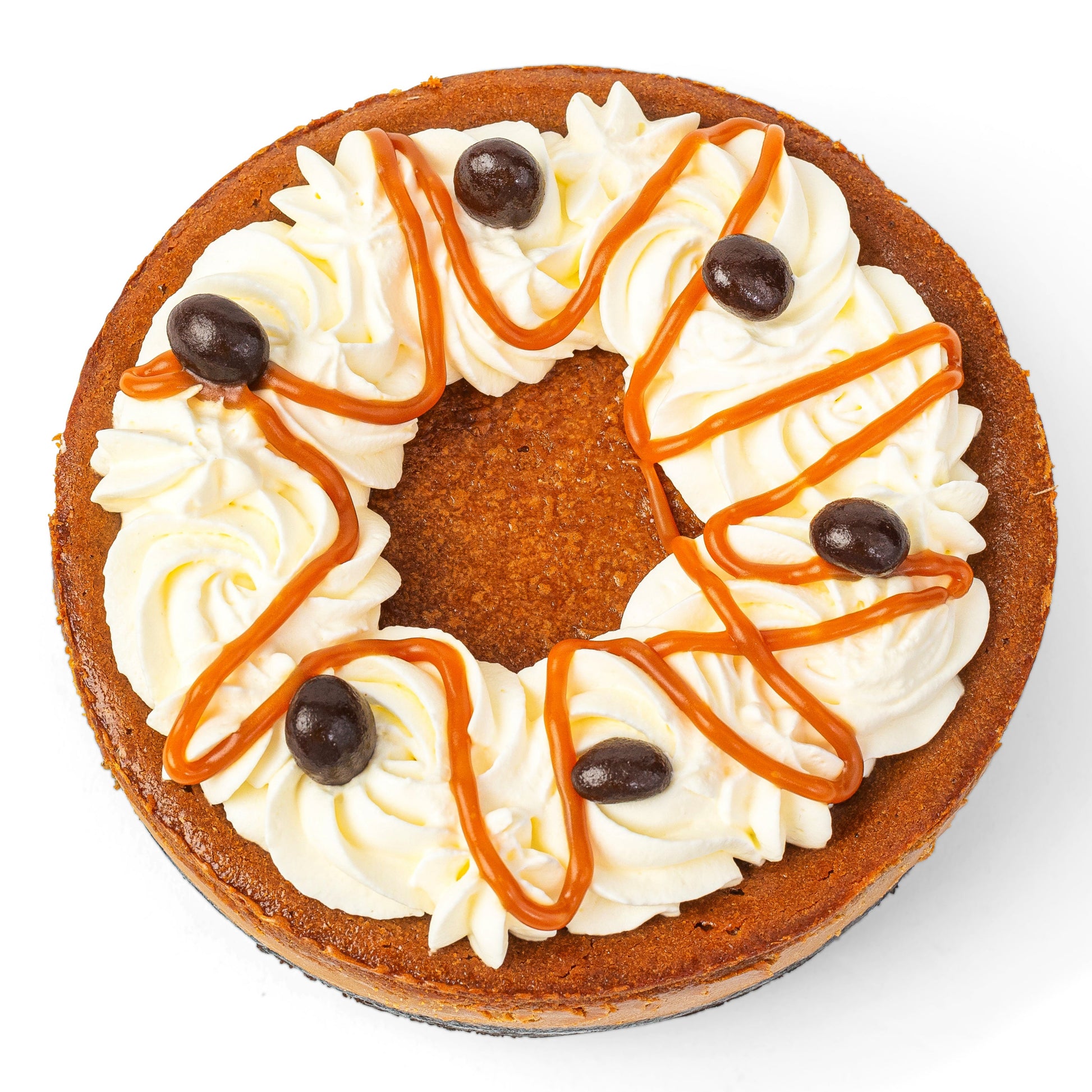 Salted Caramel Cappuccino Cheesecake