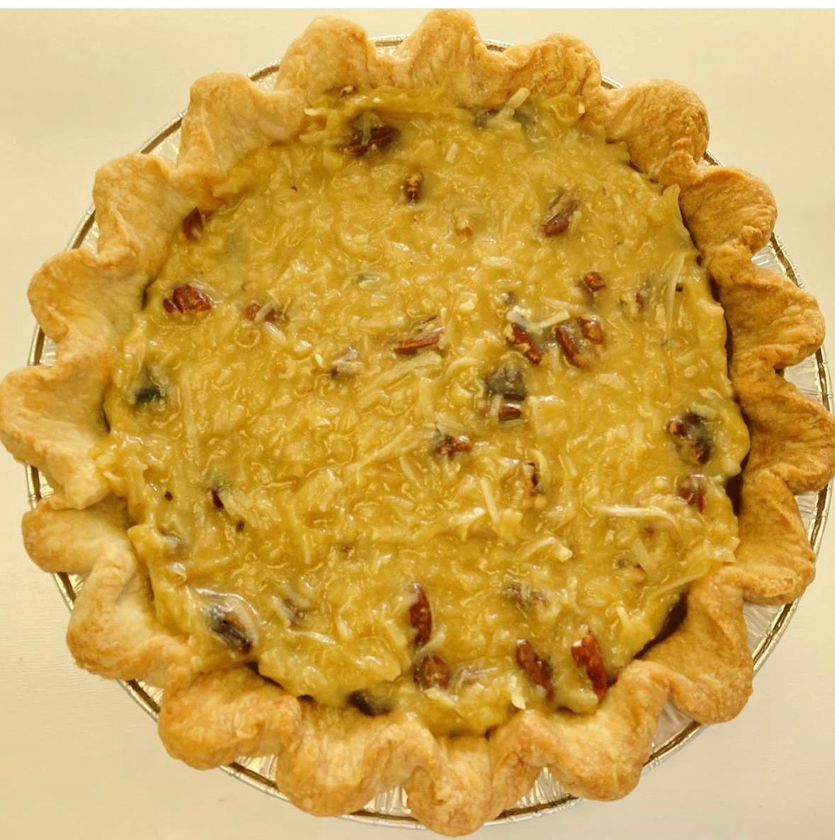 German Chocolate Cream Pie