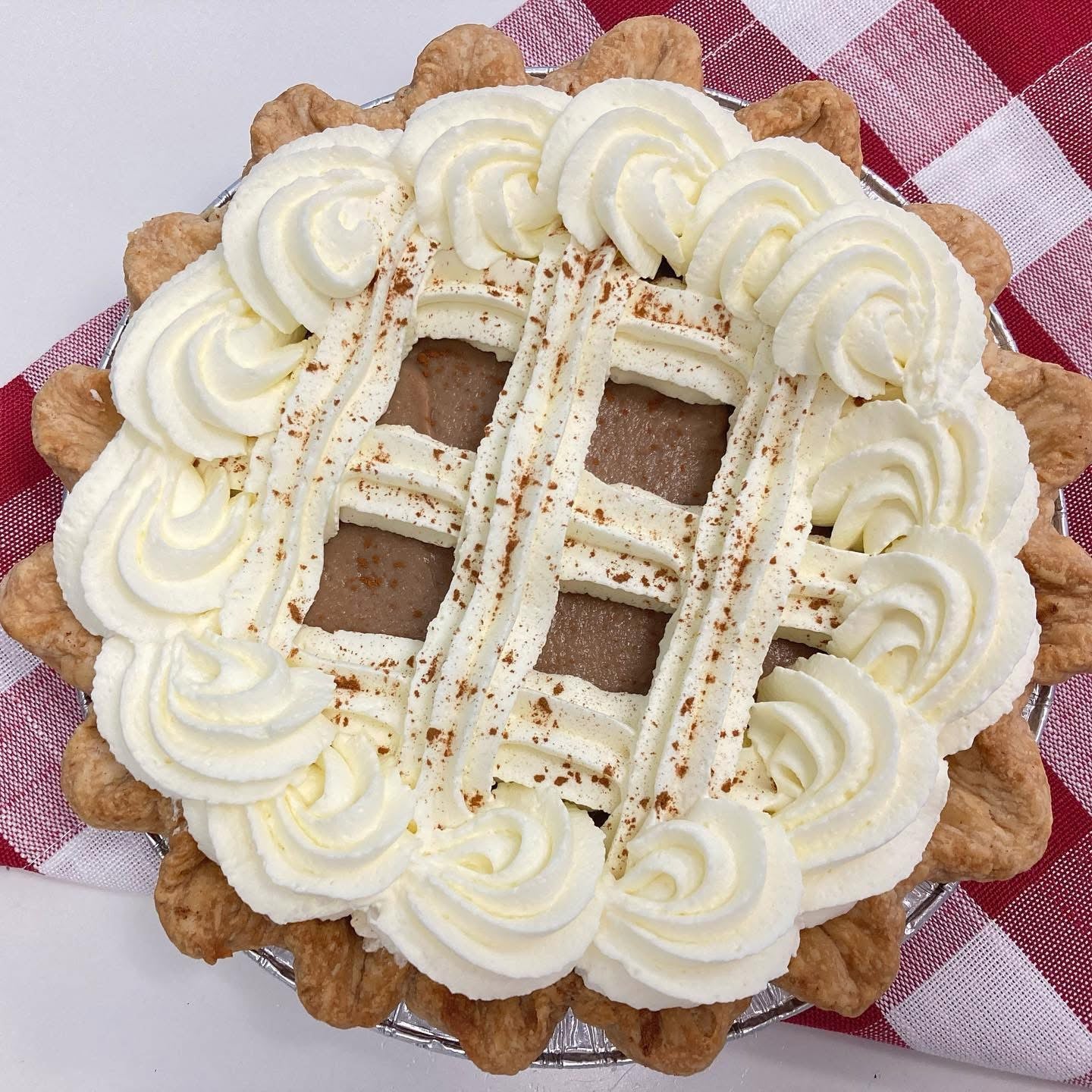 Mexican Hot Chocolate Cream Pie