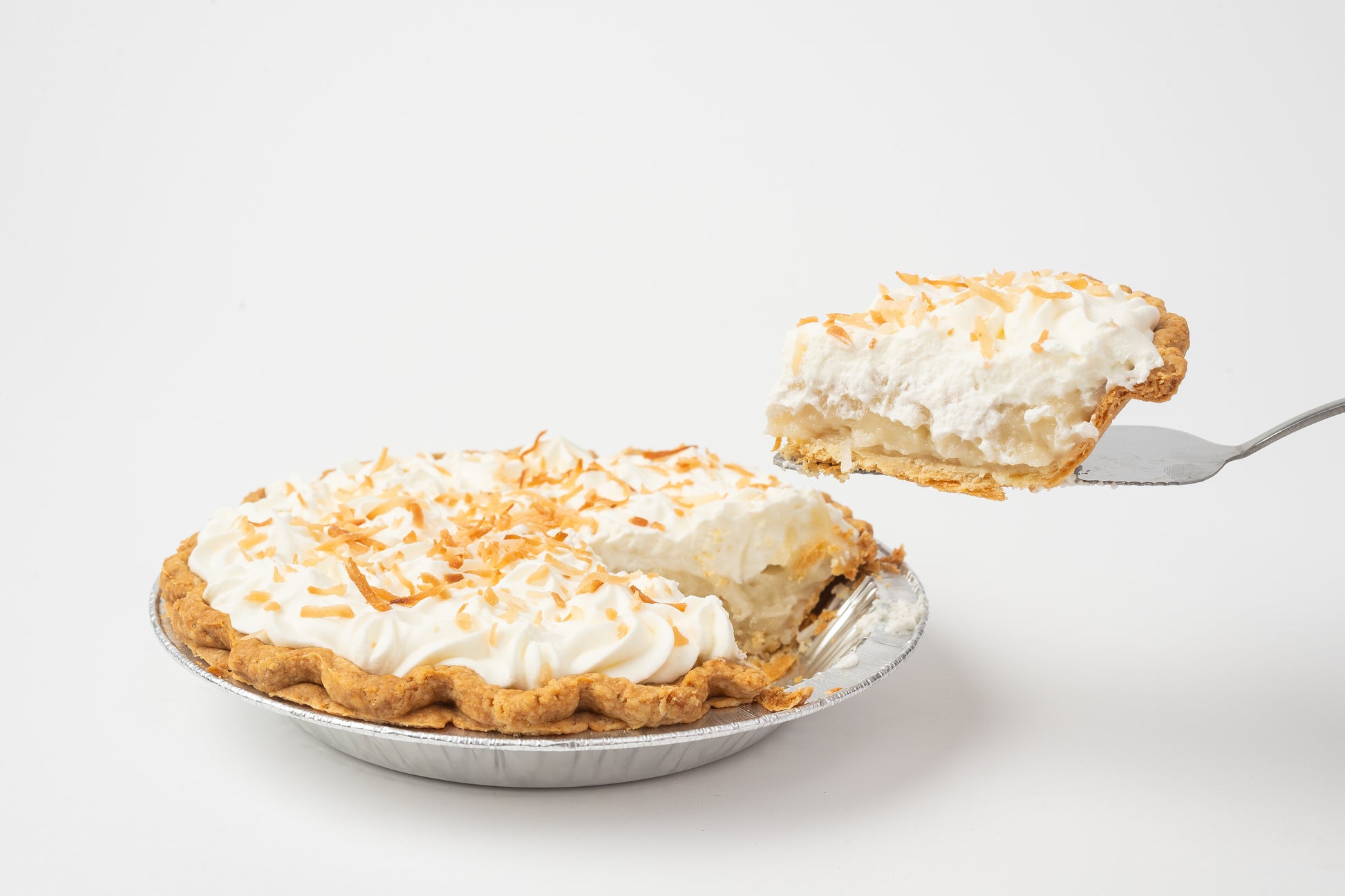 Coconut Cream Pie w/whipped cream