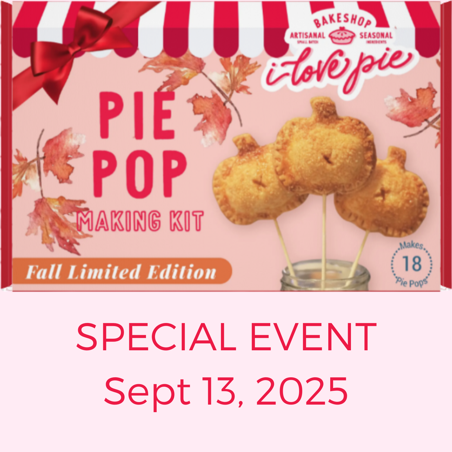 Fall Pie Pop Kit Party – Class & Launch Event!