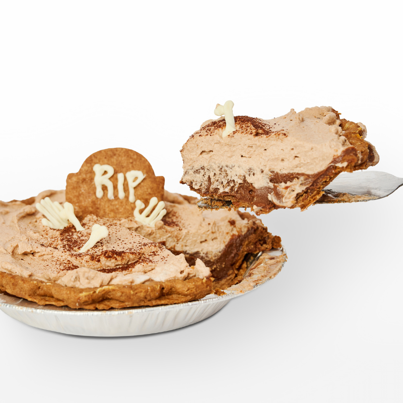 Triple Chocolate Graveyard Pie