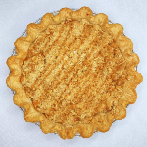 Salted Caramel Dutch Apple Pie